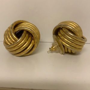 Gold Statement Earrings
